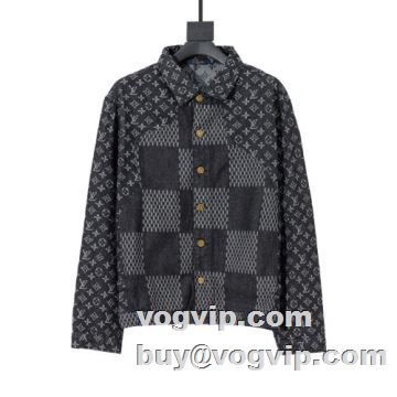 ルイ ヴィトンブランド コピー 2022秋冬最新 デニムジャケット ジャケット ルイ ヴィトン LOUIS VUITTON 2色可選 毎日新作アイテム入荷中！