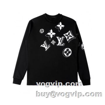 2022 プルオーバーパーカー ルイ ヴィトンブランドスーパーコピー LOUIS VUITTON 2色可選 柔らかく着た瞬間から暖かい裏起毛素材を使用