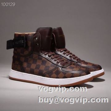上質 大人気！ 2022最新入荷 極上シューズ ルイ ヴィトン LOUIS VUITTON ハイトップシューズ スニーカー ルイ ヴィトンブランド コピー