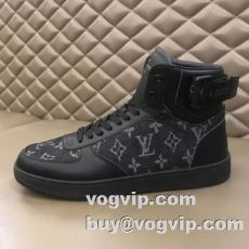 人気新品★超特価★ ルイ ヴィトン LOUIS VUITTON ハイトップシューズ スーパーコピー スニーカー エアーデザインのサポートも反動も適当で