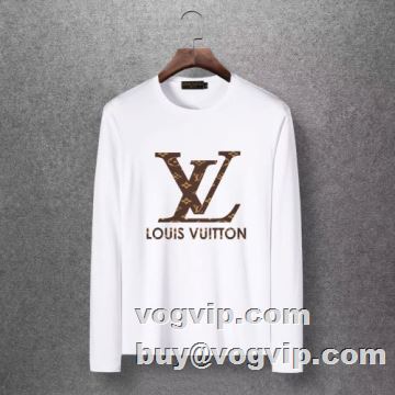 当店ランキング1位常連 2022秋冬 長袖Tシャツ 4色可選 自然な肌触り ルイ ヴィトン LOUIS VUITTON ルイ ヴィトンコピー