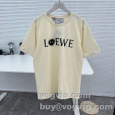 争奪戦必至 2022 ロエベ LOEWEブランド 偽物 通販 半袖Tシャツ クールビズ