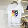 ロエベブランド 偽物 通販 高級感漂わせる 2022 ロエベ LOEWE 2色可選 半袖Tシャツ 流行に関係なく長年愛用できる