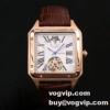 海外セレブ定番愛用 カルティエ CARTIER Santos-Dumont 2022 46x13mm カルティエ偽物ブランド 男性用腕時計 自動巻き 4色可選