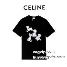 体の運動機能を助け セリーヌ CELINEスーパーコピー ファション性の高い 半袖Tシャツ