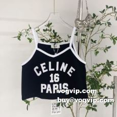 2022 スーパーコピー 激安 大人気☆NEW!!  セリーヌ CELINE 半袖Tシャツ タンクトップ 着心地満点