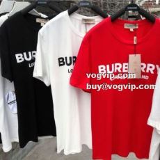2022 バーバリー BURBERRY 人気商品 半袖Tシャツ 3色可選 バーバリースーパーコピー 肌に馴染みやすい