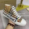 2022秋冬 カジュアルシューズ バーバリー BURBERRY 高級感演出 スニーカー ハイトップシューズ BURBERRYブランド 偽物 通販 高機能防滑ソール