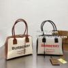 肌触りの気持ちい?   手提げバッグ 韓国 ハンドバッグ バーバリー BURBERRY 2色可選 レディースバッグ BURBERRYブランドスーパーコピー