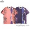 ブランドスーパーコピー 22春夏に最も需要のある フェンディ FENDI 半袖Tシャツ カッコいい印象を付ける 2色可選