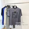 2022 人目を惹くデザイン フェンディ ブランドスーパーコピーFENDI 半袖Tシャツ 2色可選 優しいフィット感