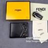 2022秋冬 フェンディブランド 偽物 通販 上品上質 FENDI 二つ折り財布 メンズ財布  サイフ おしゃれ 財布 ブランドカード ガバッと開く 小銭 男性