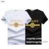 抜群な楽チン感ある大定番 2022秋冬 クールビズ ヴェルサーチコピー ブランド VERSACE 半袖Tシャツ 2色可選