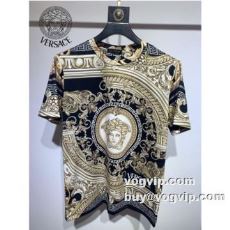 当店ランキング1位常連 VERSACEコピーブランド それでいてソフトな着用感も実現した ヴェルサーチ VERSACE 半袖Tシャツ