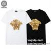 2022秋冬 ヴェルサーチ VERSACE 吸水速乾 紫外線遮蔽 紫外線防止 半袖Tシャツ 可愛く上品な雰囲気 VERSACEブランドコピー 2色可選