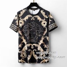 VERSACEスーパーコピー 高級感ある 2022秋冬 ヴェルサーチ VERSACE 半袖Tシャツ 汗や水分を素早く生地表面に拡散し