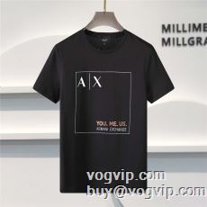 毎日大活躍 ARMANIコピー 半袖Tシャツ3色可選 アルマ...