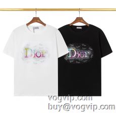 赤字超特価2023 ディオールコピーブランド超激得高品質 DIORコピーブランド半袖Tシャツ2色可選 