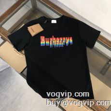 超激得100%新品 2023年春夏新作 バーバリーコピーTシャツ半袖 2色可選BURBERRYスーパーコピー 激安