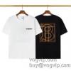 BURBERRYスーパーコピー 激安 激安大特価2023 バーバリーコピー半袖Tシャツ2色可選 限定セール最新作