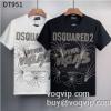 DSQUARED2ブランドコピー 半袖Tシャツ2色可選2023新作入荷定番人気ディースクエアードスーパーコピー 激安