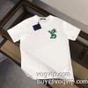 高評価 LOUIS VUITTONブランドコピー半袖Tシャツ人気定番2023 ルイ ヴィトンスーパーコピー2色可選