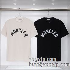 MONCLER偽物ブランド半袖Tシャツ2色可選 最安値新品モ...