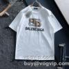 コピーブランドN品激安通販 2023春夏 著名人の着用 バレンシアガ BALENCIAGA 半袖Tシャツ 2色可選