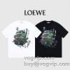 大絶賛！ロエベコピー LOEWE 2023春夏 半袖Tシャツ 乾きやすい 2色可選