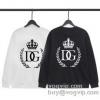 2023最新入荷 個性的なデザ ドルチェ＆ガッバーナ Dolce&Gabbana コピーブランド プルオーバーパーカー 細身のシルエット 2色可選