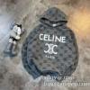 日本未入荷モデル ブランド服 コピー おしゃれさ抜群パーカー 2023秋冬 セリーヌ CELINE パーカー 2色可選