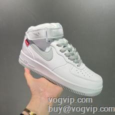 2024新款 大人キレイに仕立てる シュプリーム The North Face x Supreme x Air Force 1 07 Mid ブランドスーパーコピー シューズ スニーカー