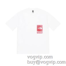 2024春夏 大人のおしゃれに シュプリーム SUPREME X THE NORTH FACE PRINTED POCKET TEE 半袖Tシャツ 2色可選 通気性に優れた