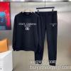 人気アイテムランキング１位獲得！ ドルチェ＆ガッバーナ Dolce&Gabbana偽物ブランド 2024春夏季超人気 肌触りの良い柔らかな質感 ジャージセット 2色可選