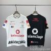 大人の個性を 2024夏季 収縮性のある バレンシアガ BALENCIAGAスーパーコピー 半袖Tシャツ 2色可選