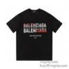 お洒落自在 スーパーコピーサイト 2024最新入荷 バレンシアガ BALENCIAGA オリジナル 半袖Tシャツ 2色可選