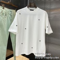 人気スーパーコピーブランド ドルチェ&ガッバーナ Dolce&Gabbana 2024最新入荷 半袖Tシャツ 2色可選 着回し度抜群