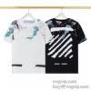 OFF-WHITE 半袖Tシャツ 人気商品登場 2024年春夏新作 オフホワイト偽物ブランド 2色可選 クールビズ