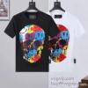 フィリッププレインコピー ブランド お洒落な存在感 2024年モデル入荷 PHILIPP PLEIN 半袖Tシャツ 2色可選 肌に馴染みやすい