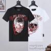 PHILIPP PLEIN 半袖Tシャツ 快適な着心地 2色可選 2024年モデル入荷 肌触りの気持ちい? フィリッププレインブランド 偽物 通販