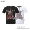 ブランドコピー 2024人気セール デザイン性の高い フィリッププレイン PHILIPP PLEIN 半袖Tシャツ 2色可選 SALE!今季