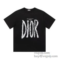 一味違うケーブル編みが魅力満点 2024春夏 ディオールブランドコピー DIOR 通気性に優れた 半袖Tシャツ 2色可選