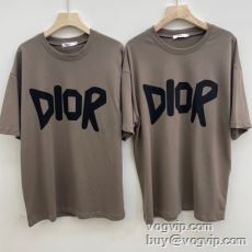 首胸ロゴ 2024春夏 ディオール DIOR 半袖Tシャツ オリジナル ブランドコピー専門店