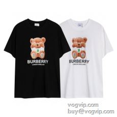 綺麗に決まるフォルム！ バーバリー BURBERRYスーパーコピー 半袖Tシャツ 着回し度抜群 2色可選 2024春夏季超人気