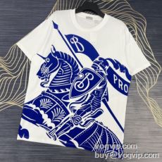 吸汗速乾 半袖Tシャツ 2色可選 2024最新入荷 バーバリーブランドスーパーコピー BURBERRY 極上の着心地
