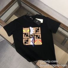 2024春夏 FENDI 半袖Tシャツ サマー おしゃれ 白...