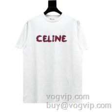 人気新品★超特価★ 2024最新入荷 セリーヌコピー CELINE 速乾tシャツ 半袖Tシャツ 2色可選
