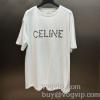 耐久性のある 2024新款 CELINE セリーヌ 半袖Tシャツ オールシーズン活躍度満点の半袖プリントTシャツ ブランド服 コピー