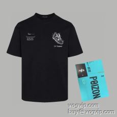人気販売中 ルイ ヴィトン LOUIS VUITTONスーパーコピー 2024年モデル入荷 優しいフィット感 半袖Tシャツ 2色可選