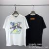 着心地抜群 ルイ ヴィトンコピー 2024春夏季超人気 LOUIS VUITTON 半袖Tシャツ 吸汗速乾 2色可選